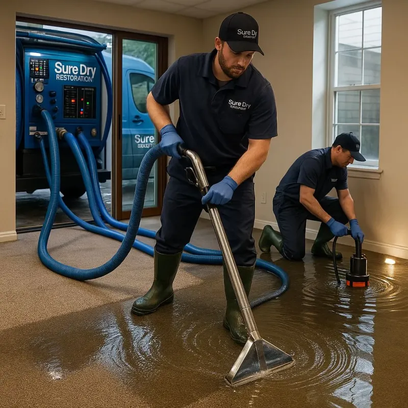 Water Extraction and Removal process in Convent, LA